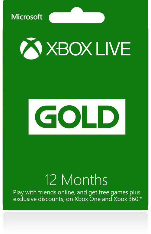 Xbox Live Gold 12 Months (US)
